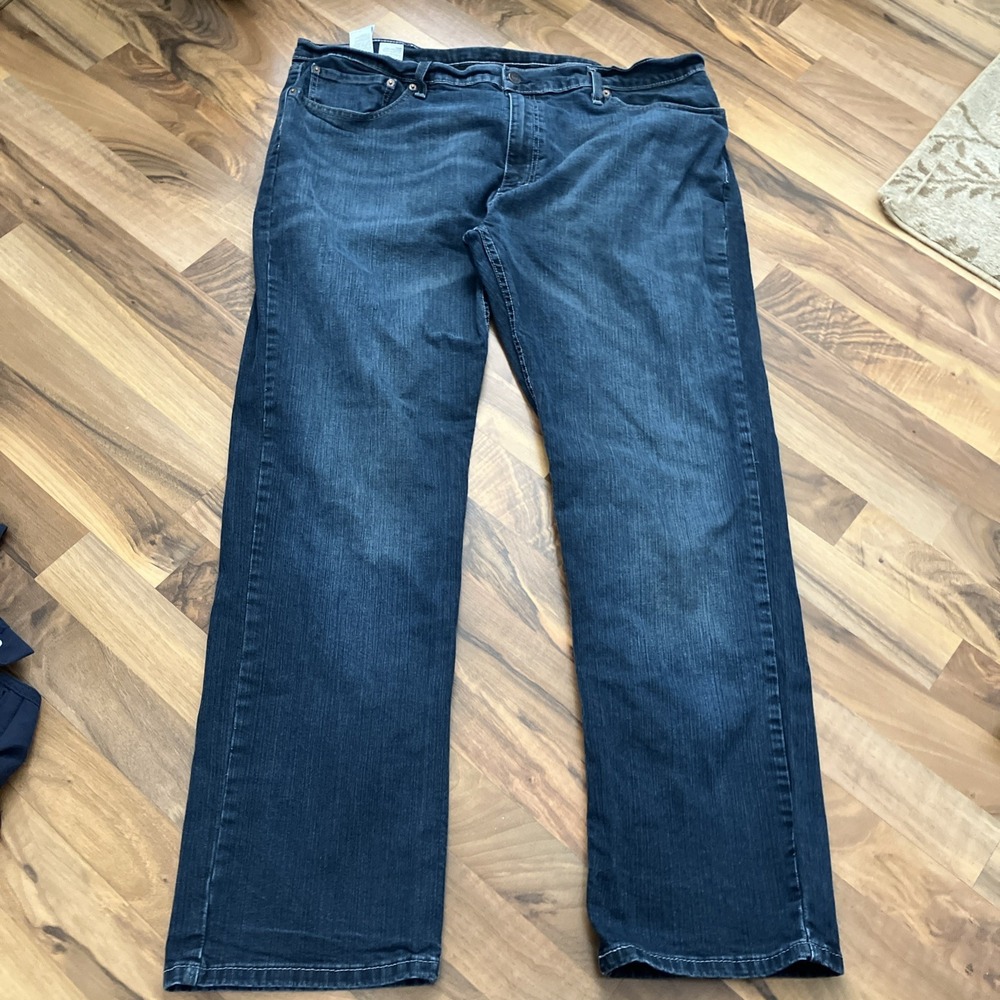 LEVI'S 559 RELAXED STRAIGHT FIT STRETCH JEANS SZ 40 X 32 Dark Wash men's